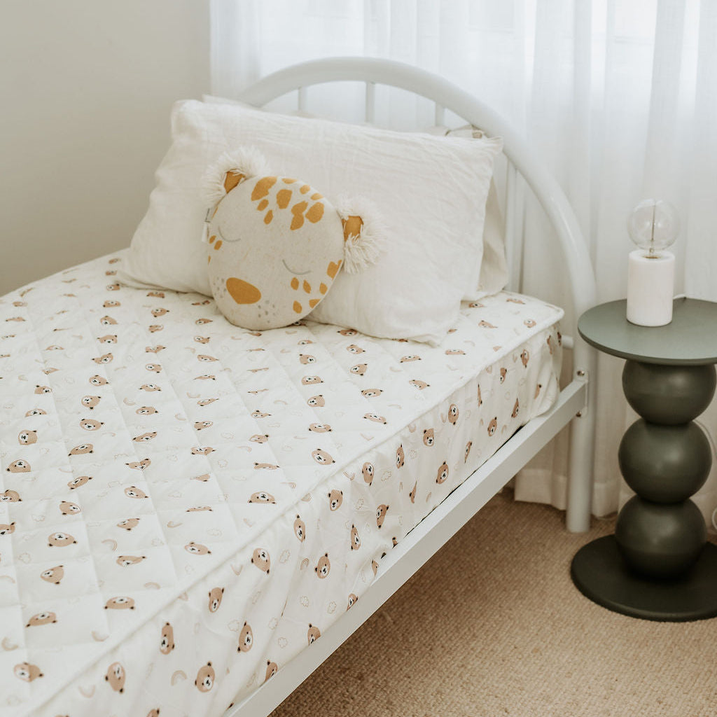 Plush Leakproof Fitted Bed Sheets